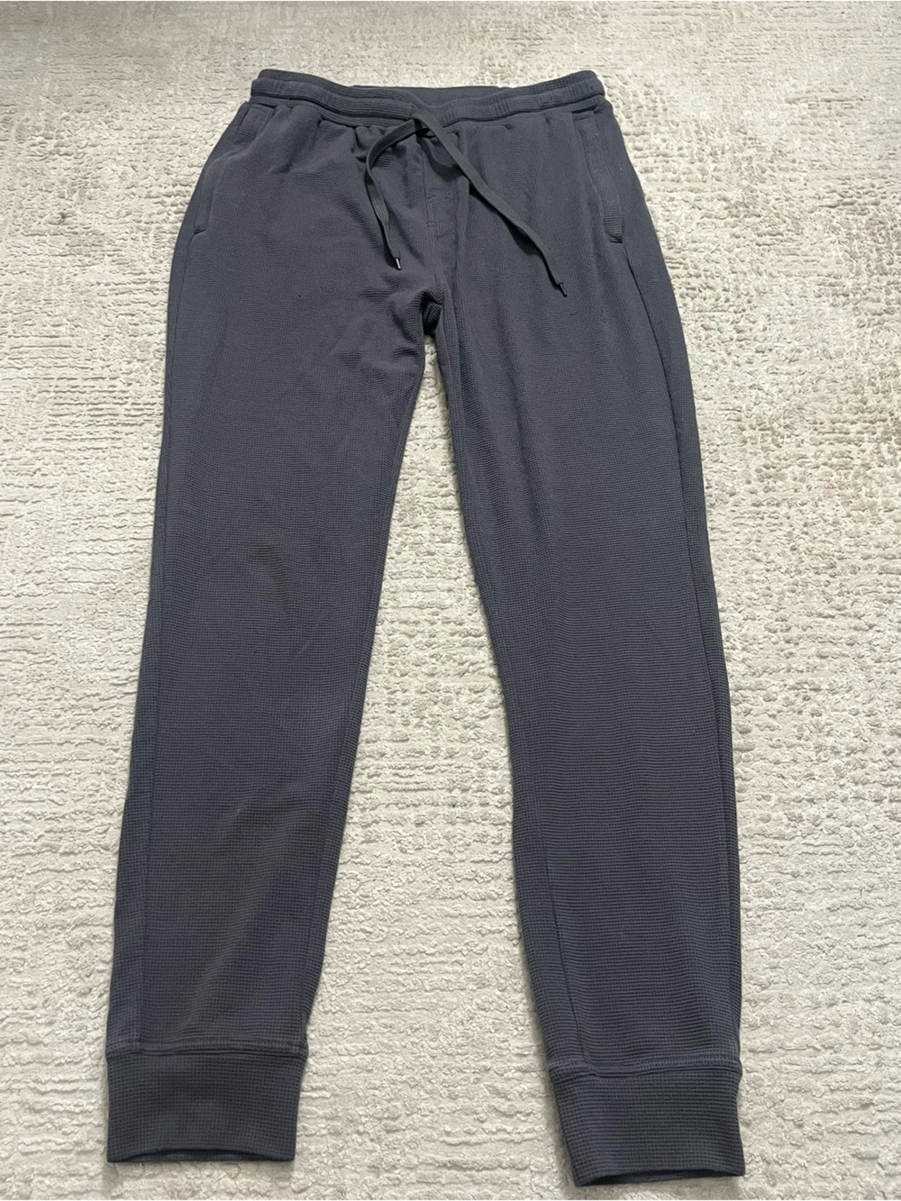 State and Liberty Waffle Knit Jogger with Zip Pockets
